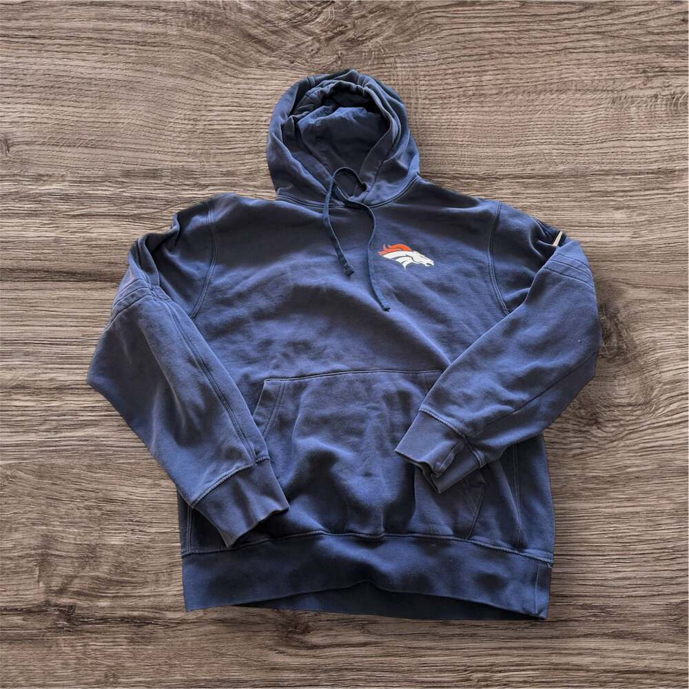 Men's Nike Navy Sideline Club Fleece Pullover Hoodie,